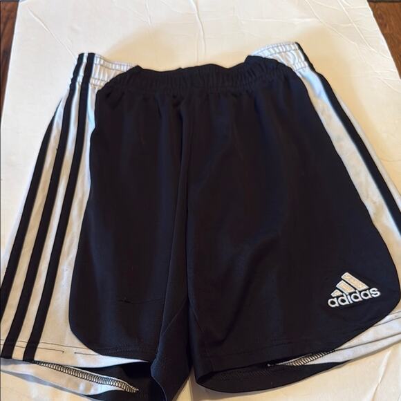 Adidas Black and White Striped Shorts Men's Size S - Picture 3 of 7